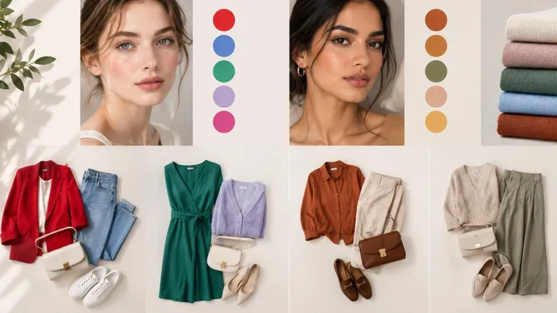 چگونه رنگ پوست بر جذابیت لباس ها تأثیر می گذارد؟