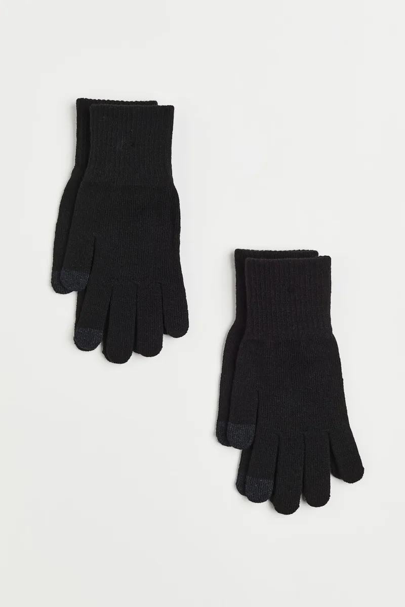 دستکش دخترانه و پسرانه 2 عددی H&M کد 075
