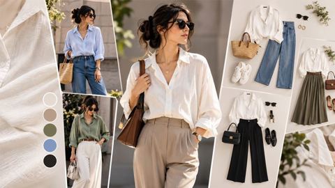 بلوز نخی زنانه را با چی ست کنیم؟