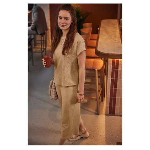 ست تیشرت وشلوار زنانه اسمارا کد 472972