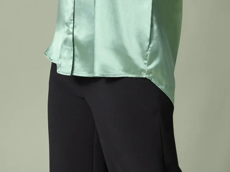 شومیز ساتن زنانه اسمارا کد 465988