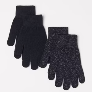 دستکش دخترانه و پسرانه پک 2 عددی H&M کد 075