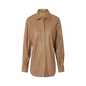 شومیز مانتویی چرم زنانه اسمارا کد 461020