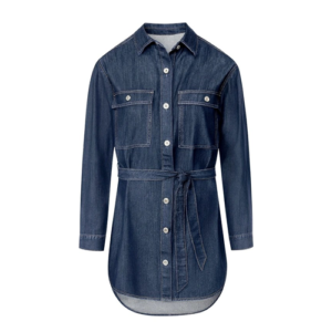 مانتو جین کمردار زنانه اسمارا کد 434895